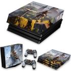 Capa Anti Poeira e Skin Compatível PS4 Pro - Horizon Zero Dawn