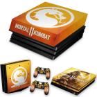 Capa Anti Poeira e Skin Compatível PS4 Pro - Mortal Kombat 11