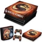 Capa Anti Poeira e Skin Compatível PS4 Pro - Mortal Kombat