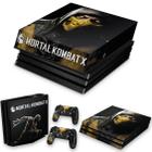 Capa Anti Poeira e Skin Compatível PS4 Pro - Mortal Kombat X