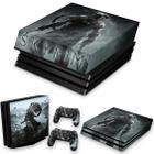 Capa Anti Poeira e Skin Compatível PS4 Pro - Skyrim