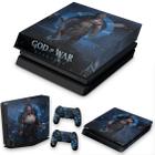 Capa Anti Poeira e Skin Compatível PS4 Slim - God of War Ragnarok B