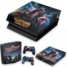 Capa Anti Poeira e Skin Compatível PS4 Slim - Guardioes Da Galaxia