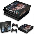 Capa Anti Poeira e Skin Compatível PS4 Slim - Metal Gear Solid V - Pop Arte Skins