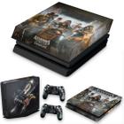 Capa Anti Poeira e Skin Compatível PS4 Slim - Modelo 100 - Pop Arte Skins