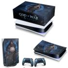 Capa Anti Poeira e Skin Compatível PS5 Horizontal - God of War Ragnarok B