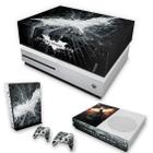 Capa Anti Poeira e Skin Compatível Xbox One S Slim - Batman - The Dark Knight