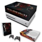 Capa Anti Poeira e Skin Compatível Xbox One S Slim - Metal Gear Solid 5: The Phantom Pain