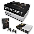 Capa Anti Poeira e Skin Compatível Xbox One S Slim - Mortal Kombat X - Pop Arte Skins