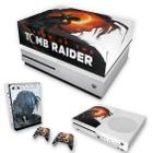 Capa Anti Poeira e Skin Compatível Xbox One S Slim - Shadow Of The Tomb Raider