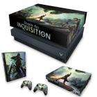 Capa Anti Poeira e Skin Compatível Xbox One X - Dragon Age Inquisition