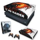 Capa Anti Poeira e Skin Compatível Xbox One X - Shadow Of The Tomb Raider