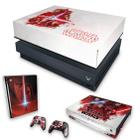 Capa Anti Poeira e Skin Compatível Xbox One X - Star Wars The Last Jedi