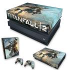 Capa Anti Poeira e Skin Compatível Xbox One X - Titanfall 2