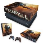 Capa Anti Poeira e Skin Compatível Xbox One X - Titanfall