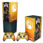 Capa Anti Poeira e Skin Compatível Xbox Series X - Mortal Kombat 11