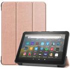 Capa Auto Sleep Magnética Tablet Fire Hd 7 + Vidro