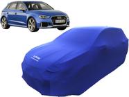 Capa Automotiva Audi Rs3 Em Tecido Helanca Lycra Cor Preta