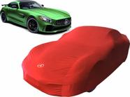 Capa Automotiva Mercedes Amg Gt Coupé Helanca Cor Vermelha