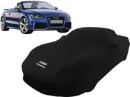 Capa Automotiva Para Audi Tt Roadster Tecido Lycra Cor Preta