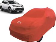 Capa Automotiva Toyota Rav4 Tecido Helanca Cor Preta