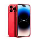 Capa Aveludada Silicone Anti Impacto Compativel Com iPhone 15 Todos