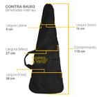 Capa Bag Contra Baixo Luxo Simples Preto Protection Bags