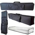 Capa Bag Master Luxo Piano Digital Roland Rd700 Vermelha +