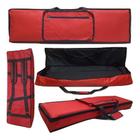 Capa Bag Para Teclado Casio Lk-135 Master Luxo Vermelho