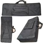 Capa Bag Para Teclado Korg Pa600 Nylon Master Luxo (preto) Carbon