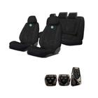 capa banco carro tecido grosso+pedal p golf mk4 2006 - acessorios gj