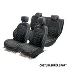 Capa Banco de Couro Super Sport Chevrolet Cobalt 2017 (ENCOSTO TRASEIRO BIPARTIDO) - AutoXtreme