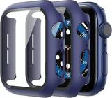 Capa Bumper Vidro Temperado Apple Watch Series 7 45mm E 40mm