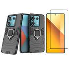 Capa Capinha Anel Para Xiaomi Redmi Note 13 5G + Pelicula 9D