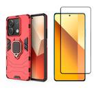 Capa Capinha Anel Para Xiaomi Redmi Note 13 5G + Pelicula 9D