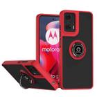 Capa Capinha Anel Translucida Para Motorola Moto G35