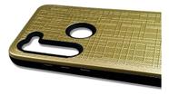 Capa Capinha Anti Impacto Antshock Motorola Moto G8 Xt2045-1 Dourado