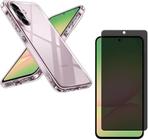 Capa Capinha Anti Impacto e Película Privacidade 3D Compatível Com Samsung Galaxy A56 5G