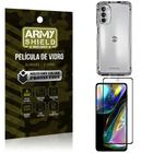 Capa Capinha Anti Impacto Moto G82 + Película Vidro 3D