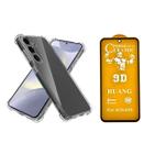 Capa Capinha Anti Impacto + Película Cerâmica Fosca 9d Para Samsung A55