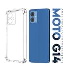 Capa Capinha Anti Impacto Transparente + Película De Hydrogel HD Para Moto G14 Xt2341 6.5 - Luiza Cell25