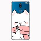 Capa capinha anti shock personalizada lg k12 1622 gatinho p