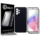 Capa Capinha Aveludada compativel Galaxy A53 5G A536 6.5 + P Vidro Full 3d - Cell In Power25