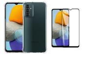 Capa Capinha Case Anti Shock + Película vidro Temperado 3D Samsung Galaxy M23 5G