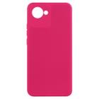 Capa Capinha Case Aveludada Rosa Chiclete Realme C30 6.5 - Luiza Cell25