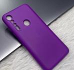 Capa Capinha Case Moto Motorola One Macro Silicone Aveludado Protetora Colorido