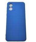 Capa Capinha Case Motorola Moto E13 Silicone Aveludado Proteção de Câmera Colorida
