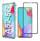 Capa Capinha Case + Pelicula Vidro 3d Samsung Galaxy A52 5g