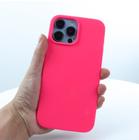 Capa Capinha Case Silicone Forro Interno P/ iPhone 11 12 13