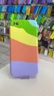 Capa Capinha Celular IP 7/8 Plus Arco iris